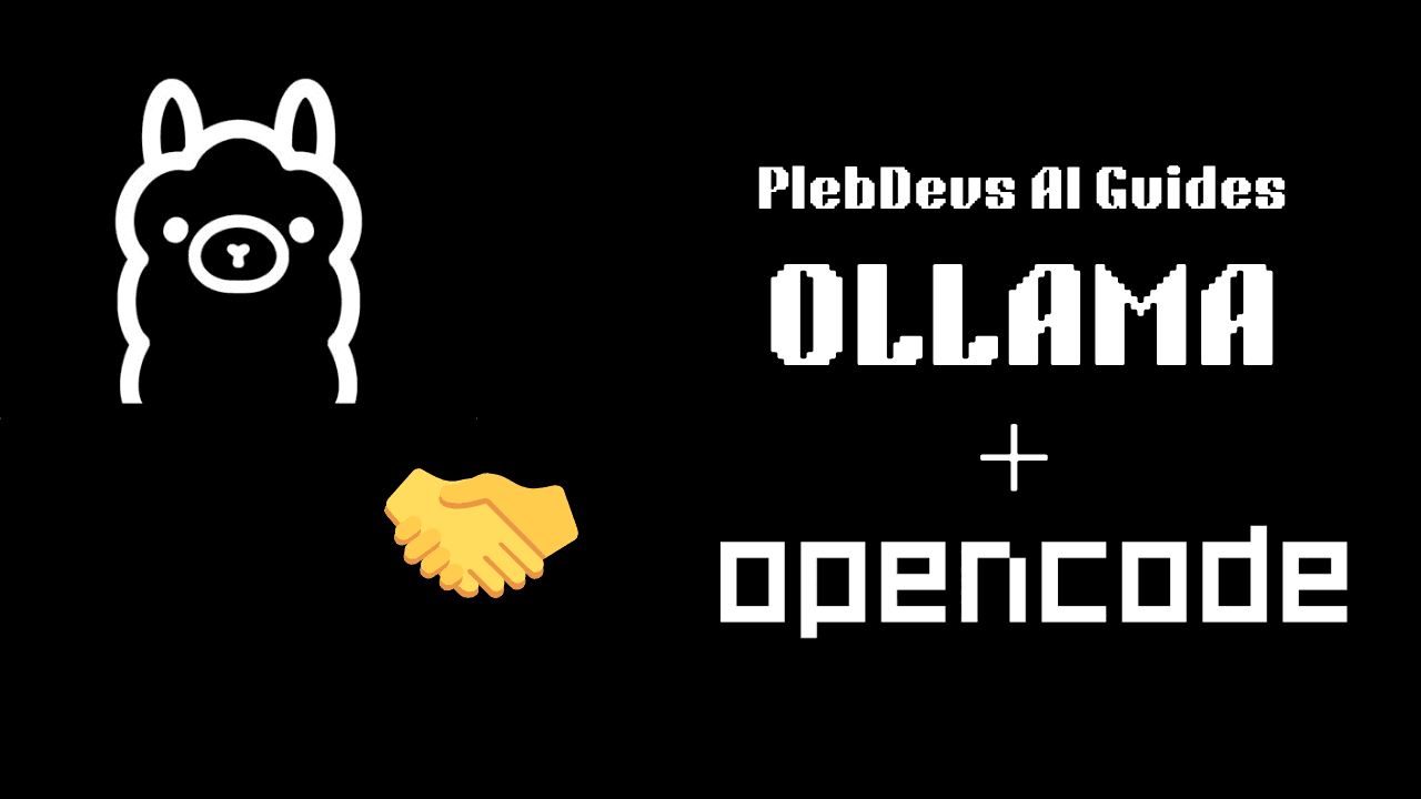 opencode with ollama